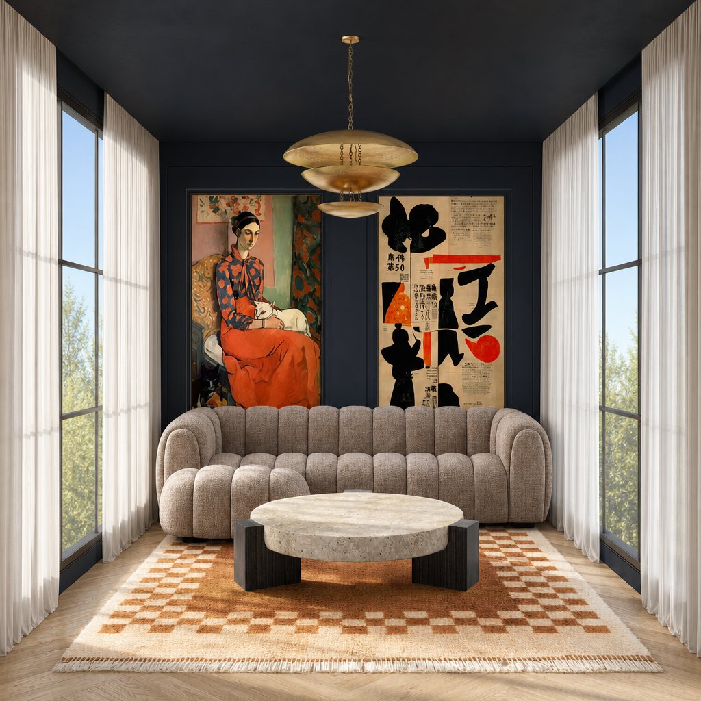 Kiokio Poster in a living room