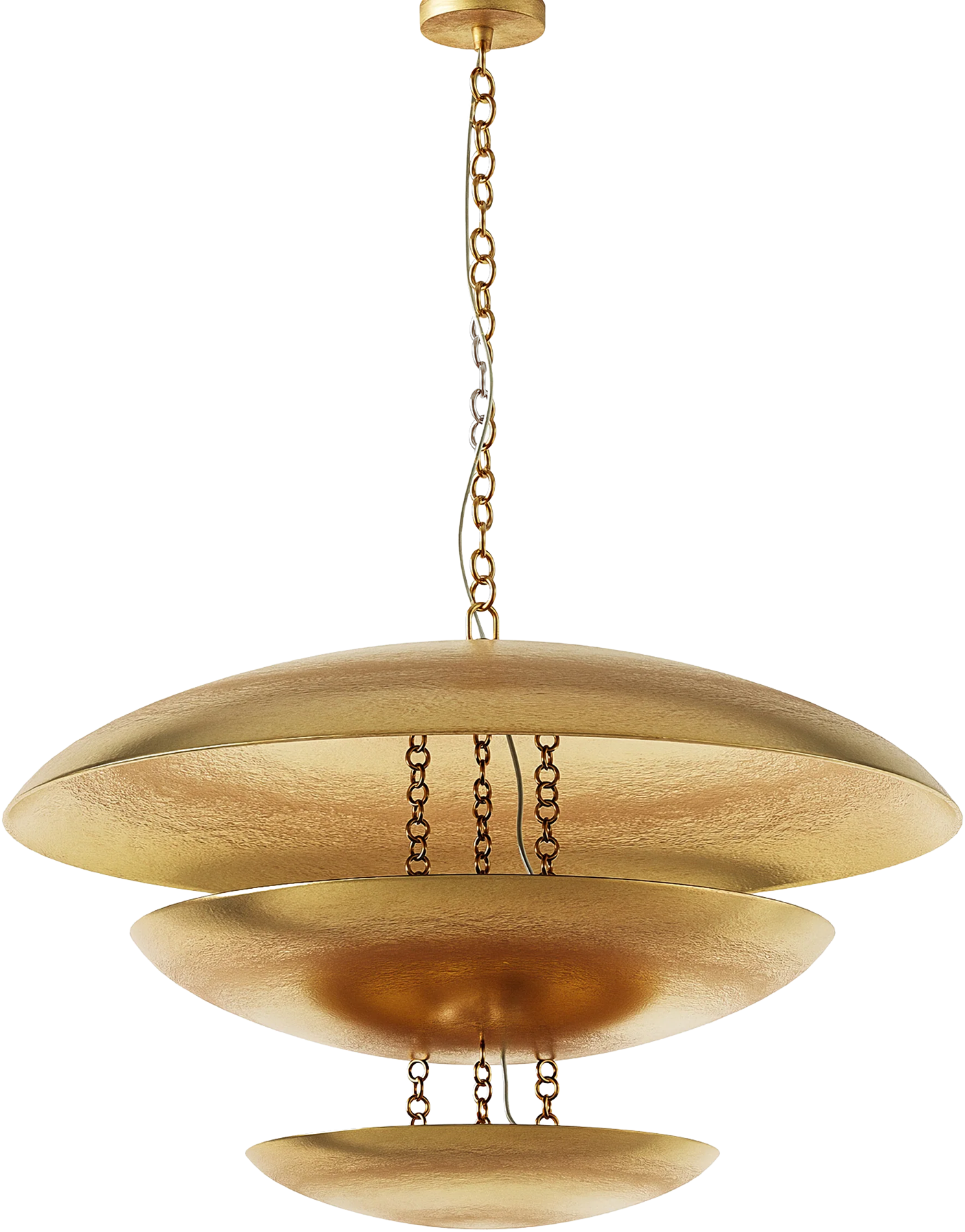 Serafino Round Brass Chandelier | Casa Blanco | Casa Blanco