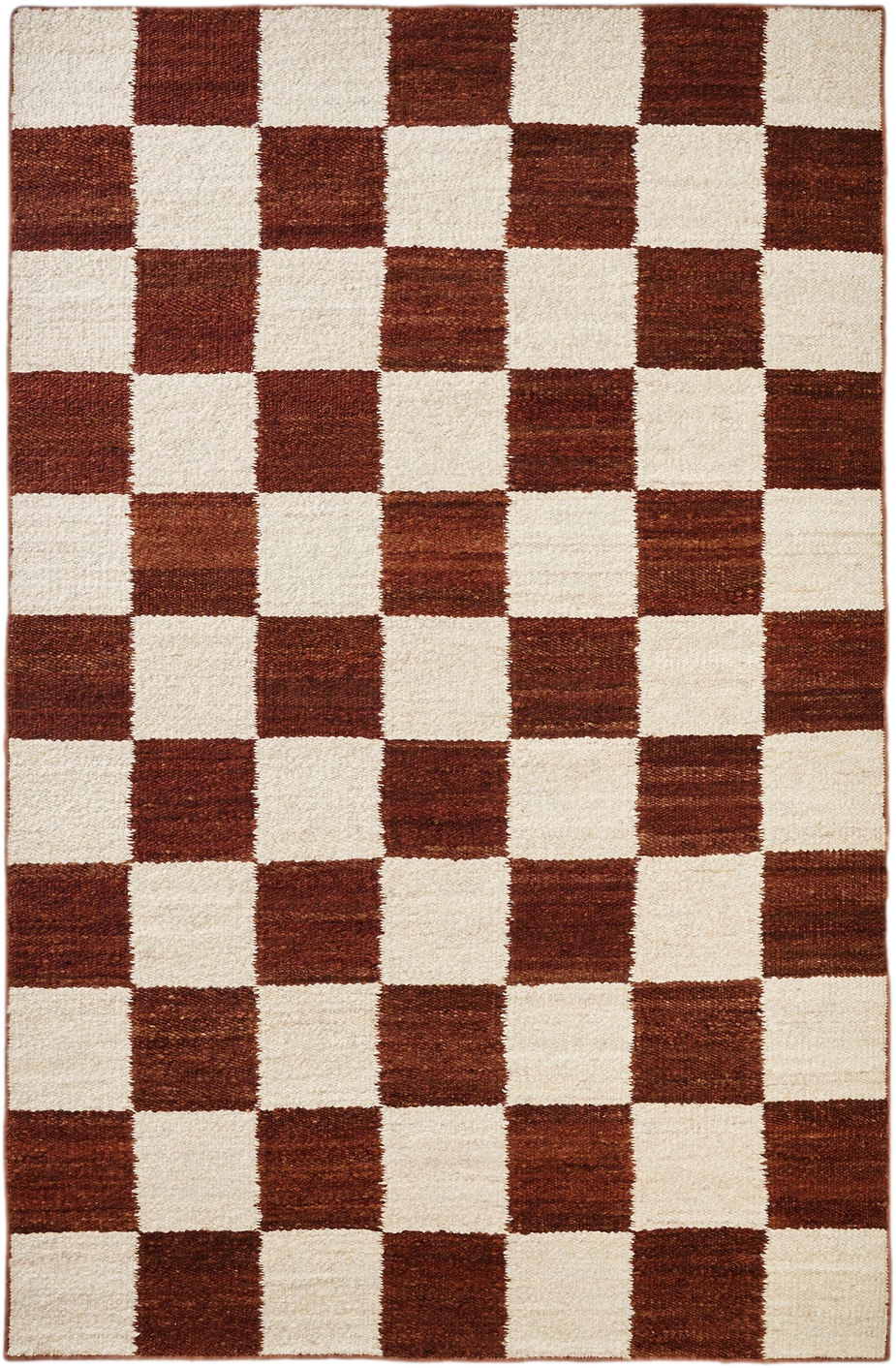 Checker Rug Russet
