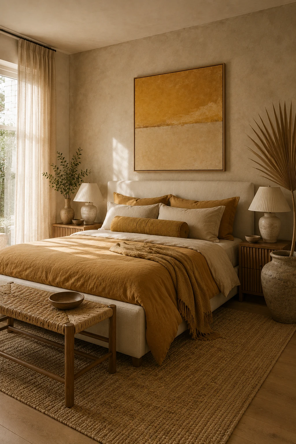 Studioreno io Bedroom mustard