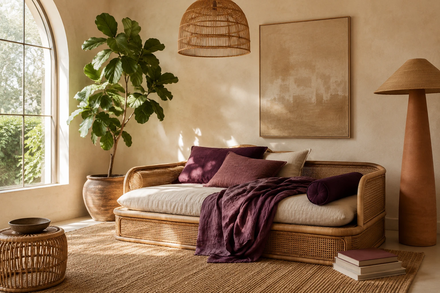 Plum Living Room